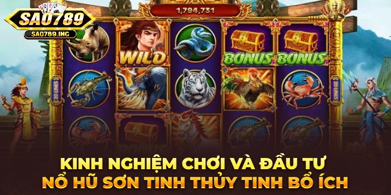 Cách chơi Nổ Hũ Sơn Tinh Thủy Tinh Sao789 tại game bài